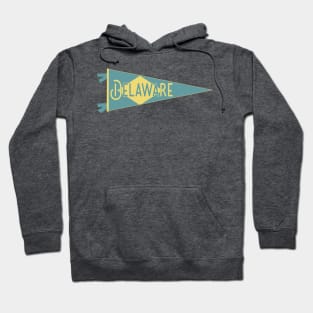 Delaware Flag Pennant Hoodie